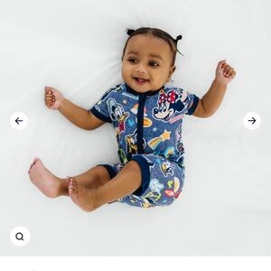 Disney Blue Pajama Set with Fun Space Theme